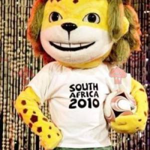 FIFA 2010 žlutý tygr maskot - Redbrokoly.com