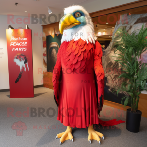 Red Haast S Eagle mascotte...