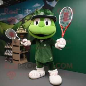 Forest Green tennisracket...