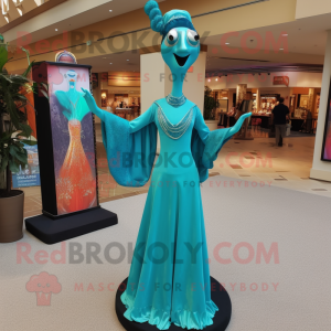 Turquoise Stilt Walker...