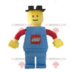 Mascotte de personnage Lego dore - Nos mascottes Taille L (175-180 CM)