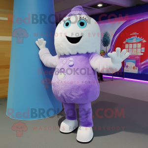 Lavendel is maskot kostume...