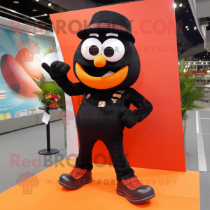 Black Orange mascotte...