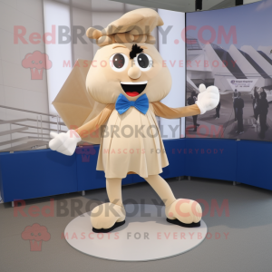 Beige gulasch maskot...