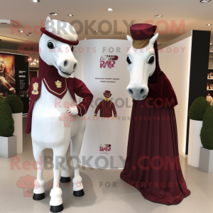 Maroon Mare mascotte...