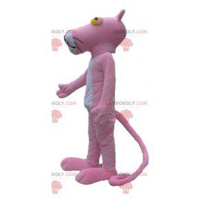 Roze panter mascotte stripfiguur - Redbrokoly.com