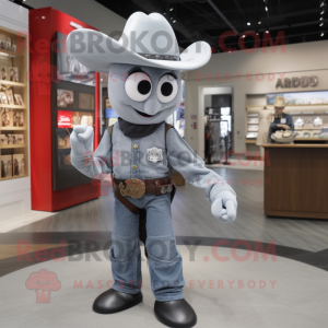 Gray Cowboy mascotte...