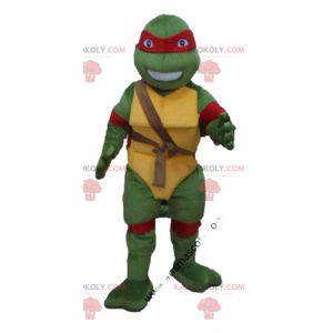 Mascotte de tortue ninja avec un bandeau rouge - Taille L (175-180 CM)