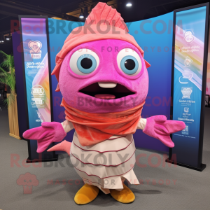 Pink Fish Tacos maskot...