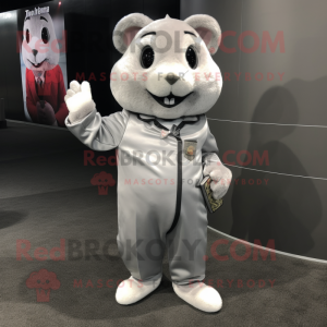 Silver Hamster mascotte...