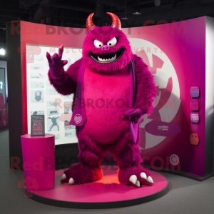 Magenta Demon mascotte...