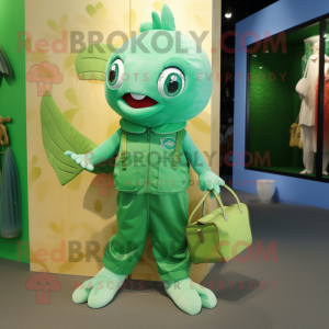 Green Goldfish mascotte...