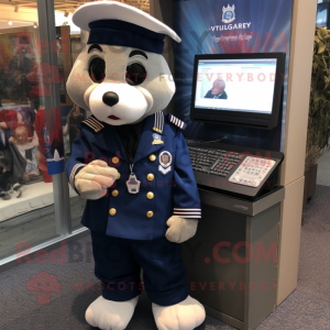 Navy Computer mascotte...