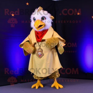 Gold Chicken mascotte...