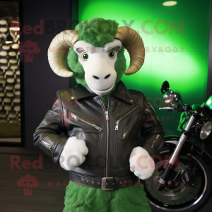 Green Ram mascotte kostuum...