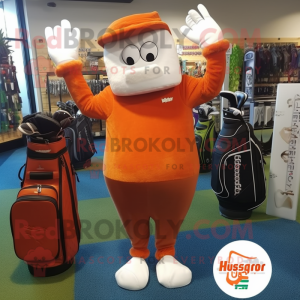 Rust Golf Bag maskot...