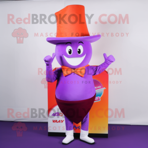 nan Candy Box mascot costume character dressed with a V-Neck Tee and Hat pins