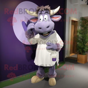 Lavender Zebu mascotte...