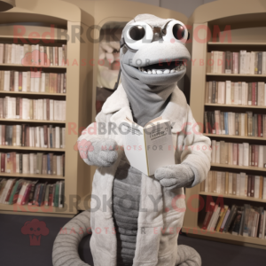 Sølv Titanoboa maskot...