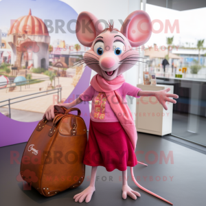 Pink Ratatouille maskot...