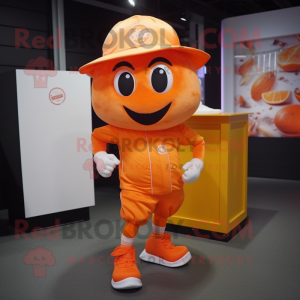 Orange Candy Box mascotte...