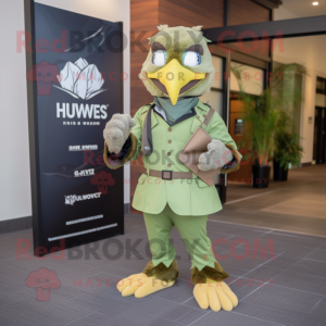 Mascotte d'Olive Hawk...