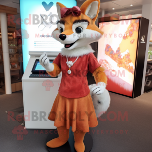 Postava maskota Fox...