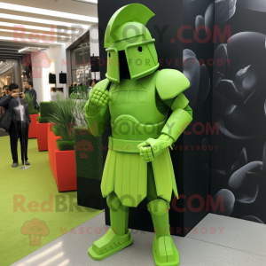 Limegrønn Spartan Soldier...