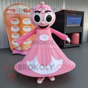 Pink Plate Spinner maskot...