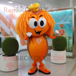 Postava maskota Orange...