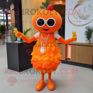 Orange Orange mascotte...