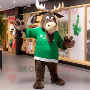 Forest Green Moose maskot...