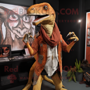 Rust Velociraptor personaje...