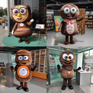 Mascotte de personnage de...