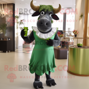 Forest Green Zebu mascotte...