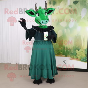 Forest Green Zebu mascotte...