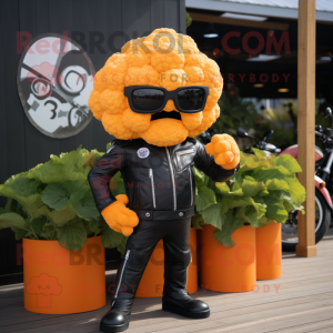 Orange Cauliflower mascotte...