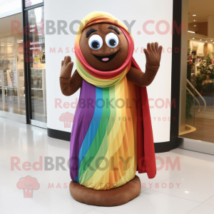 Brown Rainbow mascotte...