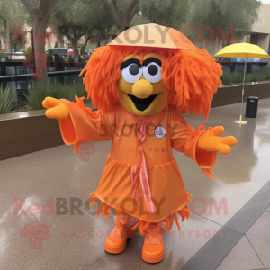 Oranje Paella mascotte...