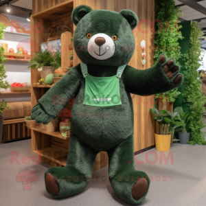 Forest Green Bear mascotte...