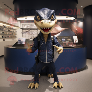 Navy Dimorphodon mascotte...