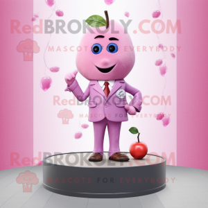  Pink Plum maskot kostume...