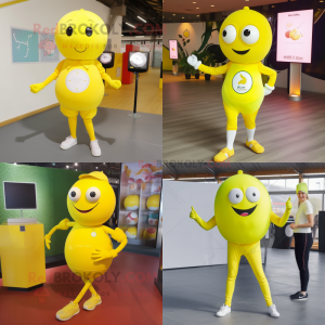 Personaje de mascota Lemon...