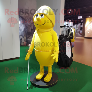 Lemon Yellow Golf Bag...