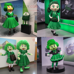 Zelené irské taneční boty...