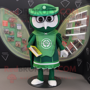 Grøn Celtic Shield maskot...