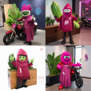 Magenta Selderij mascotte...