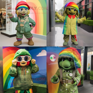Olive Rainbow mascotte...