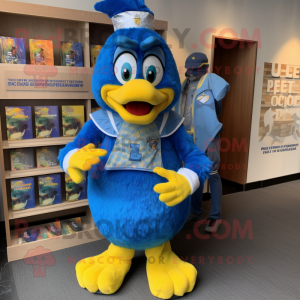 Blue Hens maskot drakt...