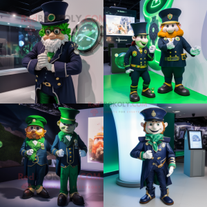 Marinblå Leprechaun...